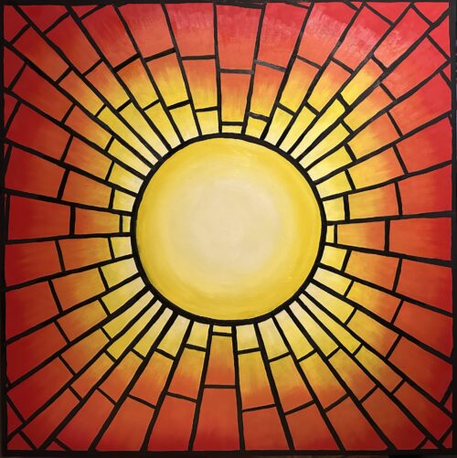 Stained Glass Sun